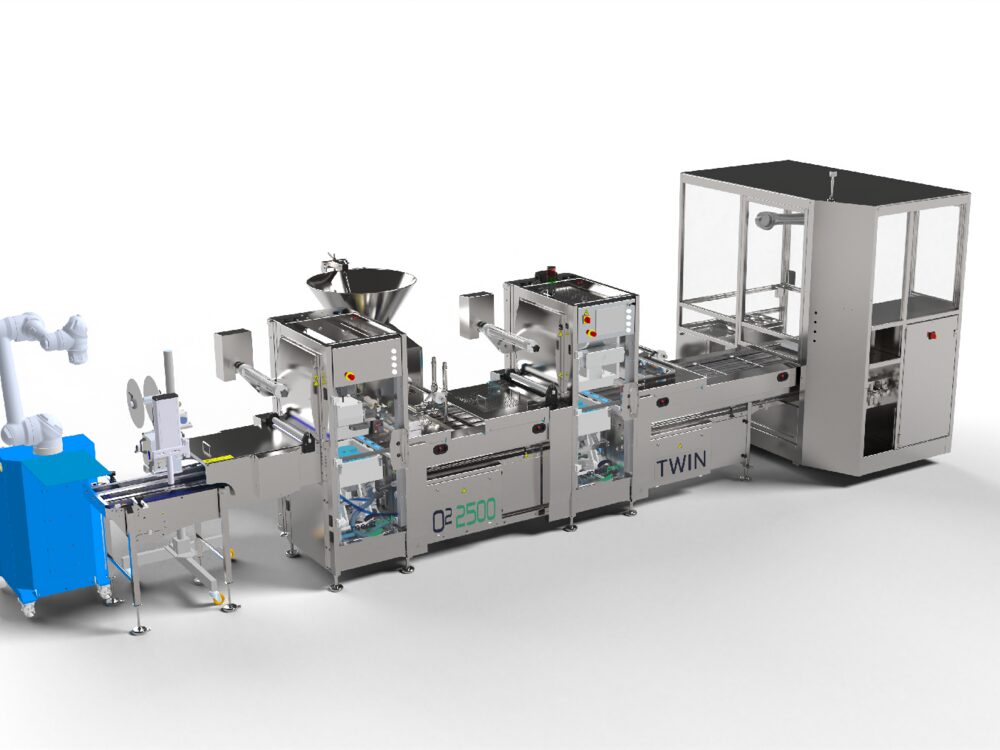 Ligne robotisée Mecapack O²2500 TWIN
