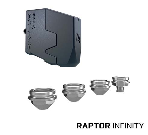 Raptor Infinity est un applicateur compact à raccordement électrique direct