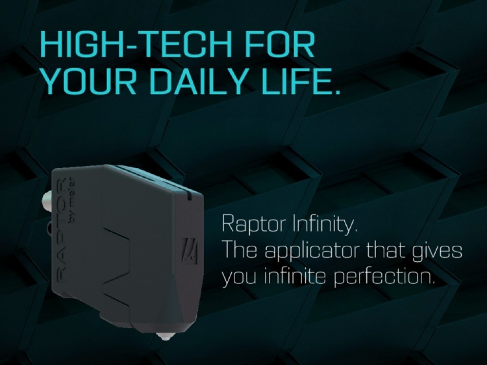 Raptor Infinity : applicateur électrique par MELER