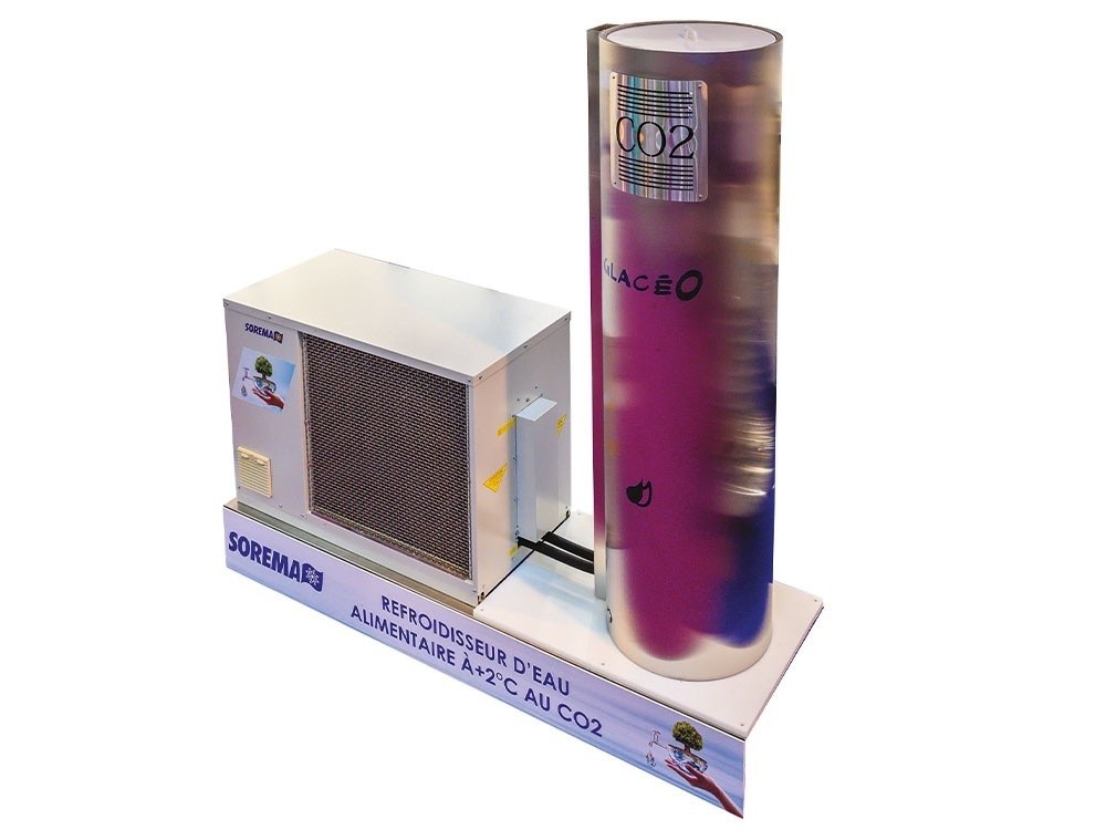Refroidisseur d'eau au gaz écologique