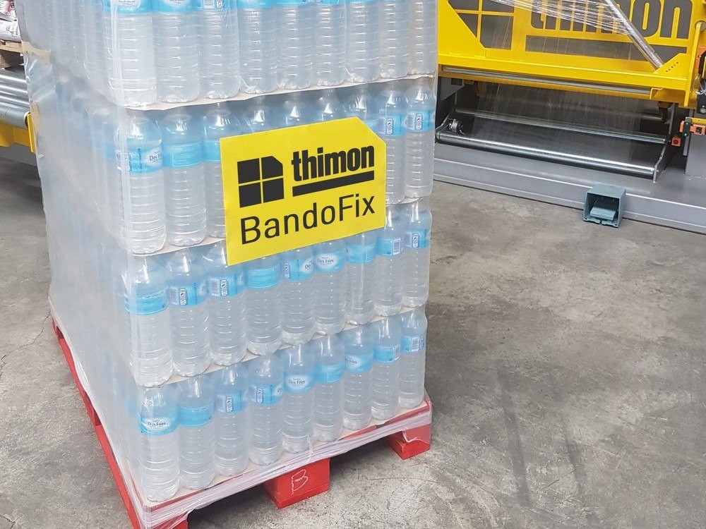 Procédé d’emballage de charges palettisées conçu par BandoFix