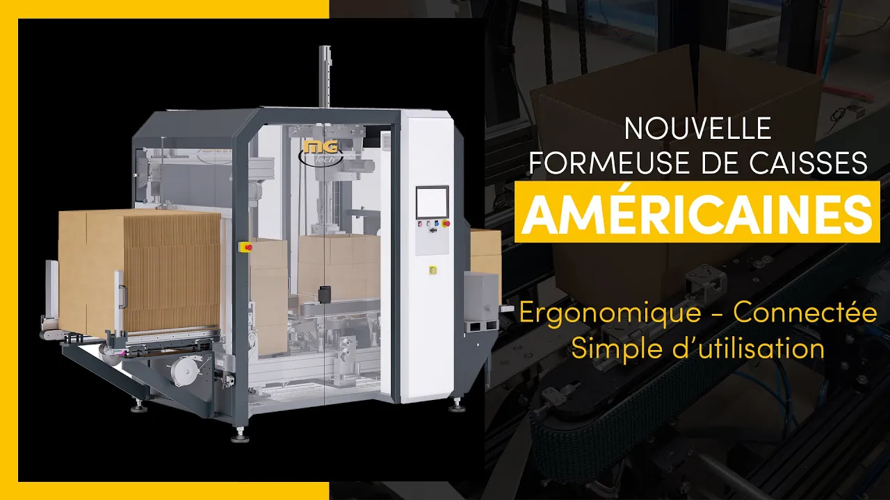 MG TECH – FORMEUSE CAISSES AMERICAINES